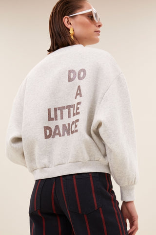 BIBI DANCE SWEATER LIGHT GREY MELEE