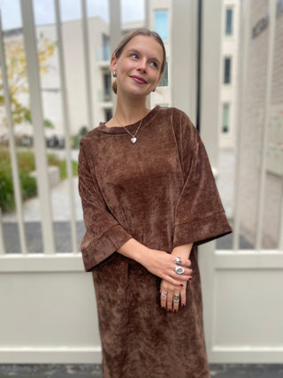 PHOEBE DRESS CHOCO