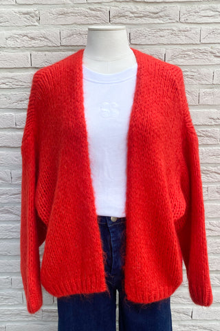 BERNADETTE VEST RED