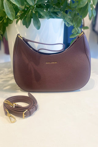BILLIE HANDBAG BURGUNDY