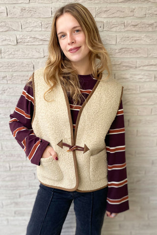 PIPA VEST BEIGE