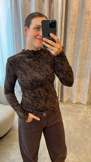ANNABEL TOP CHOCO