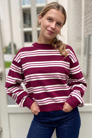 JEMMA PULL BURGUNDY