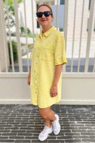 MINA DRESS YELLOW