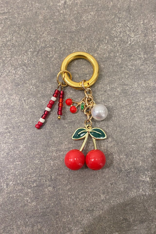 CHERRY KEYCHAIN