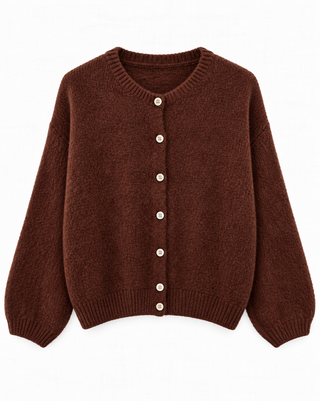 FRANCES CARDIGAN PRUNE