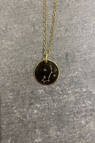 ZODIAC SIGN SCORPIO STARS IMPRINT