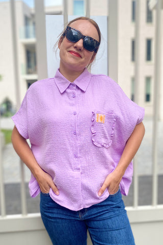 BENTHE BLOUSE LILAC
