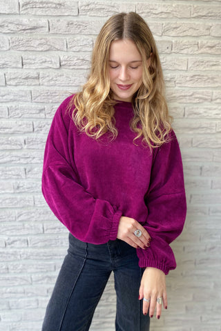 JINTSE TOP FRAMBOISE