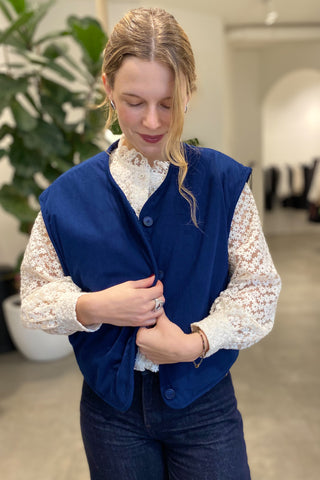 DEEDEE VEST NAVY