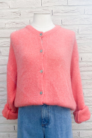 EMMA CARDIGAN GLOWY PEACH