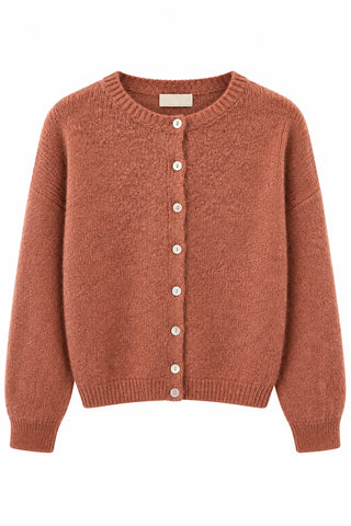 LAURIEN CARDIGAN DUSTY ROSE