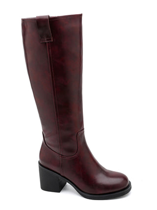 ALINE BOOTS BORDEAUX