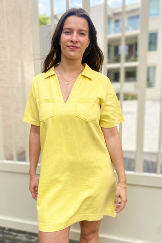 LUUKE DRESS YELLOW