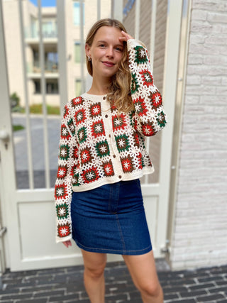 NOEMIE CARDIGAN GREEN