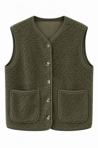TENYA WAISTCOAT 1 GRAPE LEAF