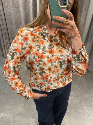 ODESZA BLOUSE ORANGE