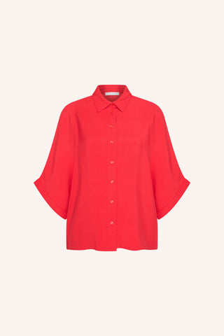 SUNNY SATIN STRIPE BLOUSE LOLLIPOP