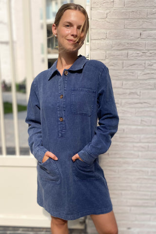 KIKA DRESS NAVY