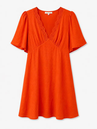 HESTIA DRESS CORAL
