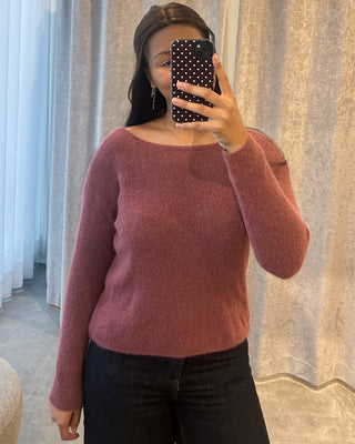 LOBKE CARDIGAN FRAMBOISE