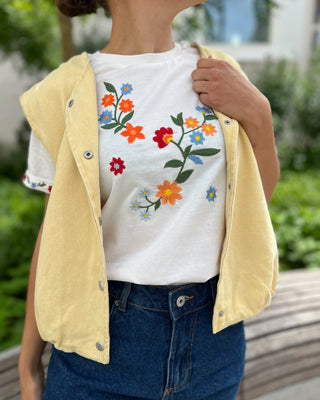 ANNELIEN VEST YELLOW