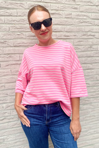 FALKE TEE PINK LILAC