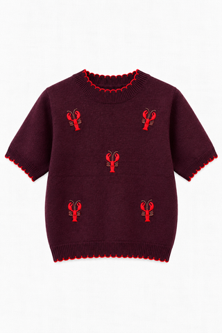 LOBSTER PULL BURGUNDY