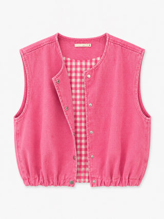 ANNELIEN VEST FUCHSIA