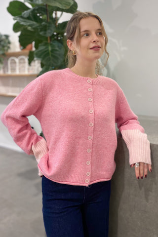 SERENA CARDIGAN FUCHSIA