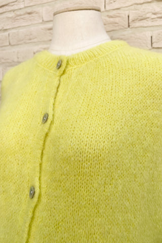 EMMA CARDIGAN GLOWY YELLOW