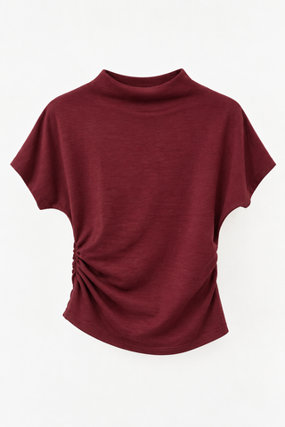 NESSA TOP BORDEAUX