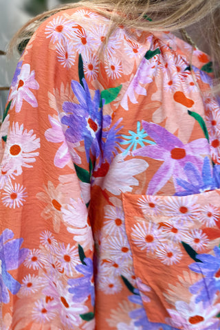 ALLYSSIA BLOUSE ORANGE