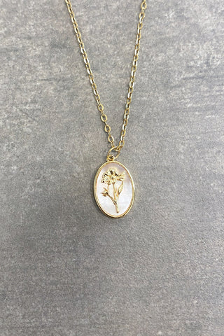 BIRTH FLOWER OCTOBER PEARL