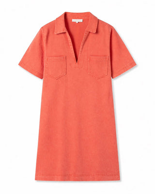 ZOE DRESS CORAL