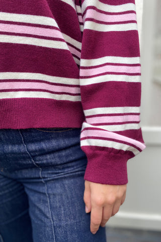 JEMMA PULL BURGUNDY