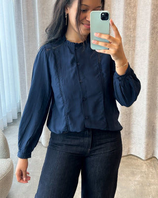 HELGA BLOUSE NAVY