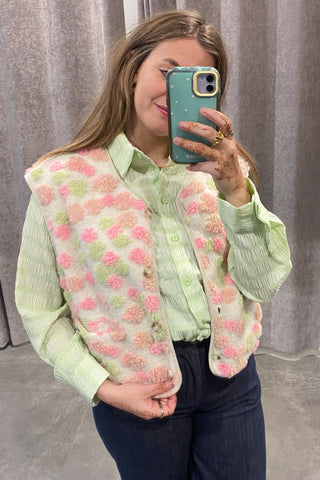 NATASHA BLOUSE GREEN