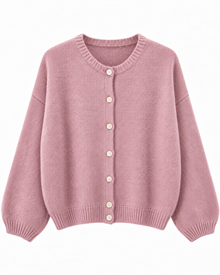 FRANCES CARDIGAN LILAS POUDRE
