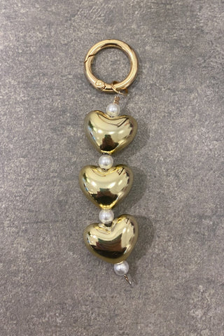 HEART OF GOLD KEYCHAIN