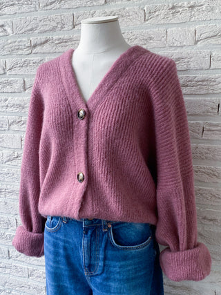 NELLE CARDIGAN MAUVE