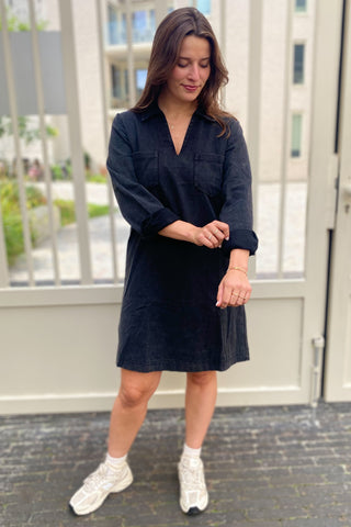 LUUKE LS DRESS BLACK