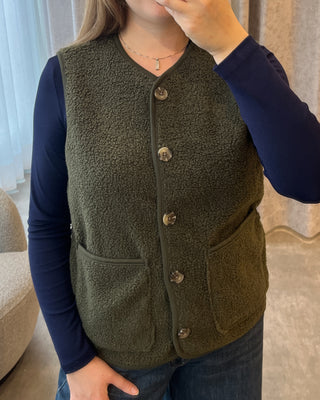 TENYA WAISTCOAT 1 GRAPE LEAF