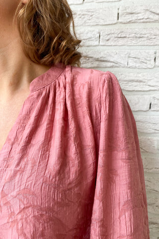 DUA BLOUSE DUSKY ROSE