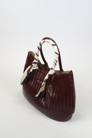 LORETTA HANDBAG BORDEAUX
