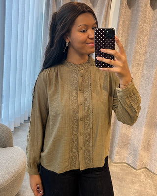 ANNE BLOUSE KHAKI