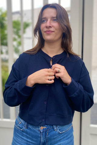 HETTI CARDIGAN NAVY