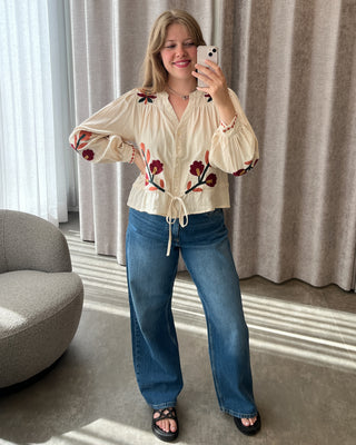 LOTTA BLOUSE BEIGE