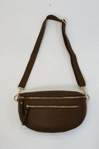 JOSY CROSSBODY BAG CHOCOLATE