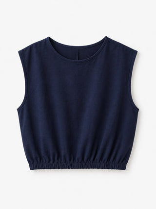 ILONA TOP NAVY (MATCHING SET)